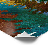 Sunrise Moose Perfect Poster (Hoek)