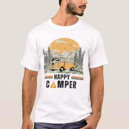 Sunrise Mountain Adventure Camper Van T-shirt