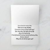 Sunrise Mountains Jubileum Kaart (Binnen)