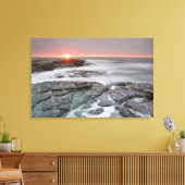Sunrise nabij Brenton Point State Park op Ocean Canvas Afdruk (Insitu (Woonkamer))