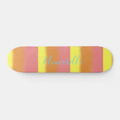 Sunrise Old Papier Peinture Skateboard (Horz)