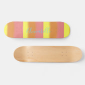 Sunrise Old Papier Peinture Skateboard (Horz)