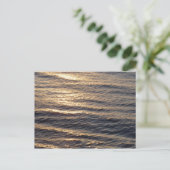 Sunrise on Ocean Waters kalmerende fotografie Briefkaart (Staand voorkant)