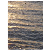 Sunrise on Ocean Waters kalmerende fotografie Klembord (Achterkant)