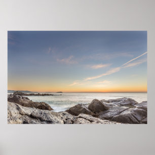 Sunrise on the Beach Armação, San Catarina Poster