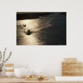 Sunrise on the Intrakustwaterway - print (Keuken)