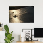 Sunrise on the Intrakustwaterway - print (Thuiskantoor)