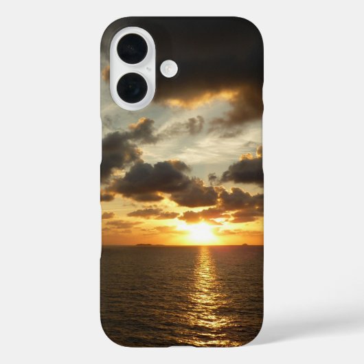 Sunrise op de Amerikaanse Maagdeneilanden in St. T Case-Mate iPhone Case (Achterkant)