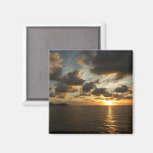 Sunrise op de Amerikaanse Maagdeneilanden in St. T Magneet (Voorkant / Achterkant)