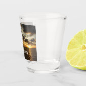 Sunrise op de Amerikaanse Maagdeneilanden in St. T Shot Glas (Rechts)