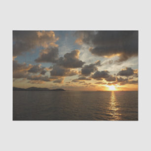 Sunrise op de Amerikaanse Maagdeneilanden in St. T Tissuepapier