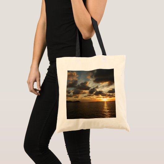 Sunrise op de Amerikaanse Maagdeneilanden in St. T Tote Bag (Voorkant (product))