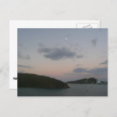 Sunrise op de Amerikaanse Maagdeneilanden St. Thom Briefkaart (Voorkant / Achterkant)