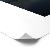 Sunrise op het strand poster (Hoek)