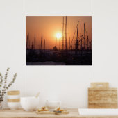 Sunrise op Kreta Poster (Keuken)
