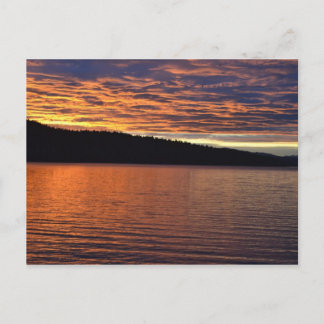 Sunrise op Lake Washington Briefkaart