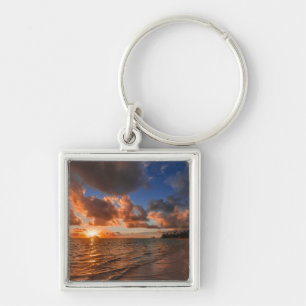 Sunrise op Mokulua Island Sleutelhanger
