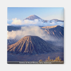Sunrise op Mount Bromo, Java, Indonesië Magneet