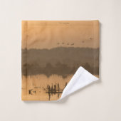 Sunrise over (Gant de toilette)