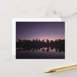 Sunrise over Angkor Wat Cambodia Briefkaart
