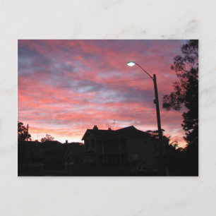 Sunrise over Centennial Park, Sydney Briefkaart