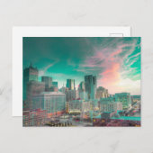 Sunrise over Dallas, Texas Briefkaart (Voorkant / Achterkant)