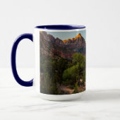 Sunrise Over de Watchman Mok (Links)