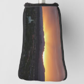 Sunrise over het landschap St. George Utah Golfheadcover (Draai 90)