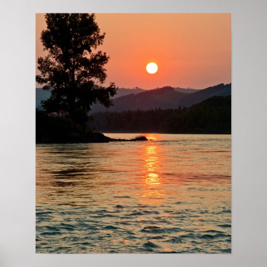 Sunrise Over Katun Poster (Voorkant)