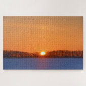 Sunrise Over Prairie | Manitoba, Canada Legpuzzel (Horizontaal)