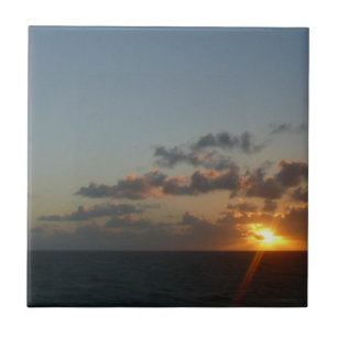 Sunrise over San Juan I Puerto Rico Tegeltje