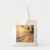 Sunrise Over The Shore - Plastic-Free Purpose Tas (Voorkant)