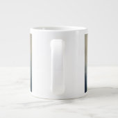 Sunrise Over the Skyline – Abstract Gradient City  Extra Grote Beker (Achterkant)