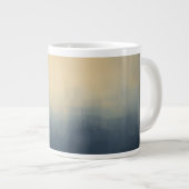 Sunrise Over the Skyline – Abstract Gradient City  Extra Grote Beker (Voorkant rechts)