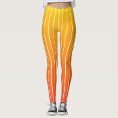 Sunrise Pinstripe leggings (Voorkant)