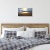 Sunrise Ray Reflection Canvas Afdruk (Insitu (Slaapkamer))
