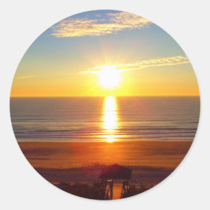 Sunrise Ronde Sticker