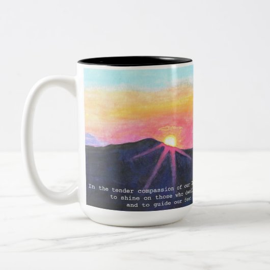 Sunrise Scriphe Mug (Gauche)
