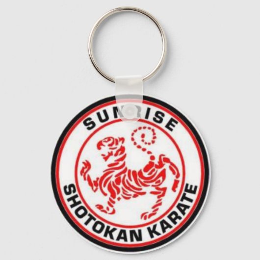 Sunrise Shotokan Karate Keyringen Sleutelhanger (Voorkant)