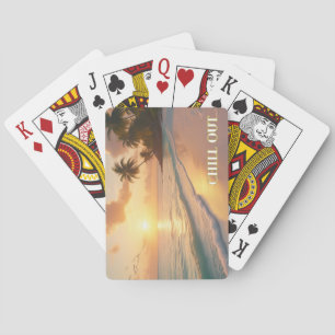 Sunrise Shuffle - Zorg voor de kustlijn Pokerkaarten