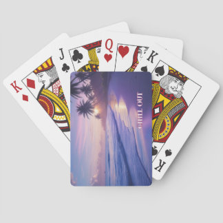 Sunrise Shuffle - Zorg voor de kustlijnen Pokerkaarten