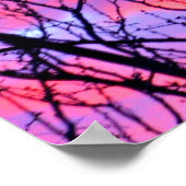 Sunrise Silohuette Poster (Hoek)