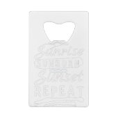 Sunrise Sunburn Sunset Répéter la plage d'été (Dos)