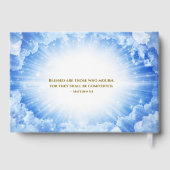 Sunrise & Sunset Funeral Guest Book Gastenboek (Achterkant)