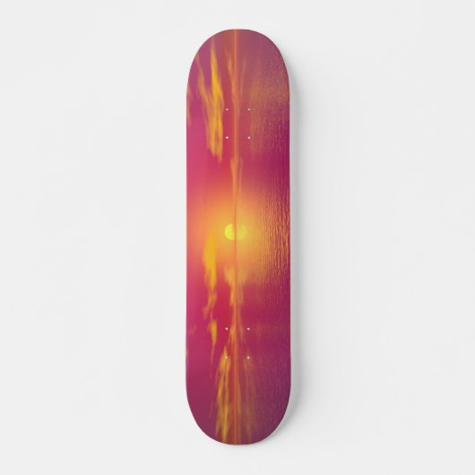 Sunrise Sunset Skateboard (Voorkant)