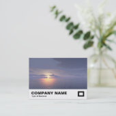 Sunrise/Sunset Visitekaartje (Staand voorkant)