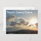 Sunrise Sur La Carte Postale Howth (Devant / Derrière)