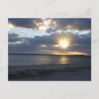 Sunrise sur l'eau Carte postale