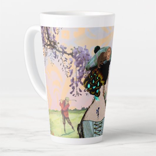 Sunrise Tee Time Latte Mug (Angle gauche)