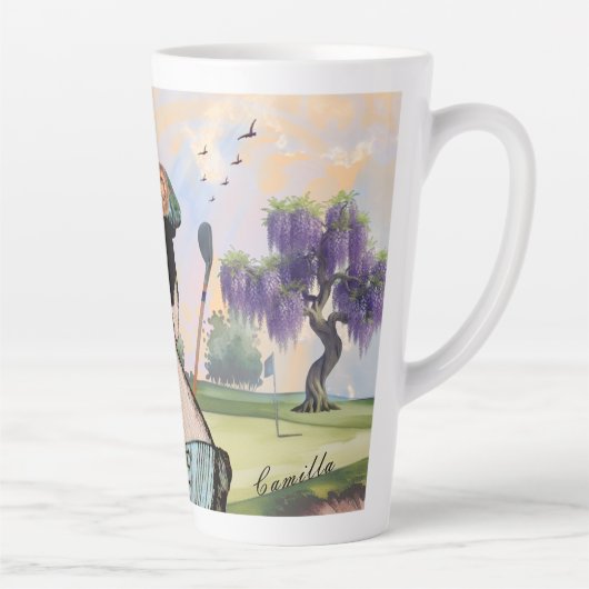 Sunrise Tee Time Latte Mug (Droite)
